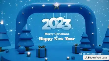 Christmas & New Year Intro Openers template preview