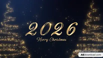 Christmas Titles template preview