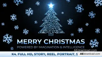 Christmas Ai Openers template preview