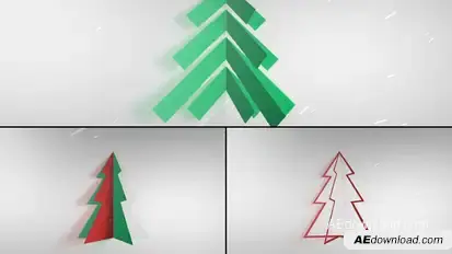 Christmas and New Year Card Openers template preview