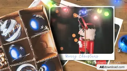 Christmas and New Year Photo Slideshow Video Displays template preview