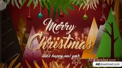 Christmas Animated Opener Openers template preview