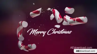 Christmas Candy Cane Openers template preview