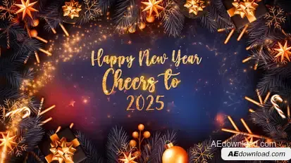 Christmas Title 2026 Openers template preview
