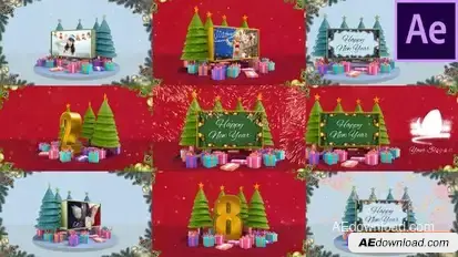 Christmas Countdown Opener Openers template preview