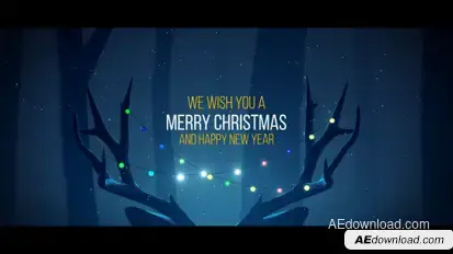Christmas Deer Openers template preview
