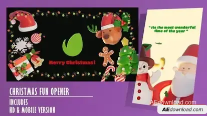 Christmas Fun Opener Openers template preview