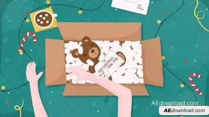 Christmas Gift Unpacking Openers template preview
