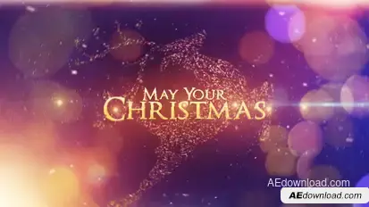 Christmas Greetings 2025 Titles template preview