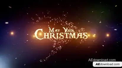 Christmas Greetings 2026 Titles template preview