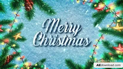 Christmas Greetings Openers template preview