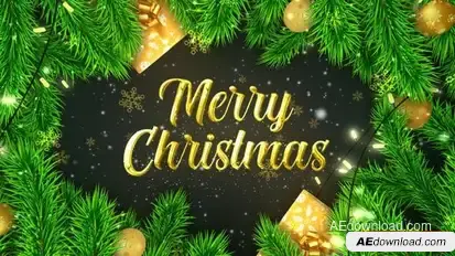 Christmas Greetings Openers template preview