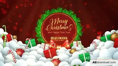 Christmas Greetings Openers template preview