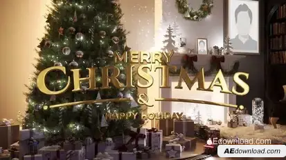 Christmas Greetings Openers template preview