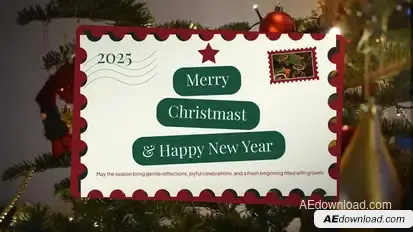Christmas Greetings Openers template preview