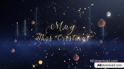 Christmas Greetings Card Openers template preview