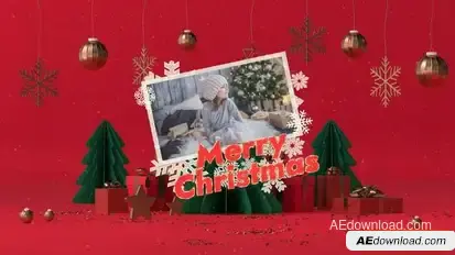 Christmas Greetings Intro Opener Openers template preview