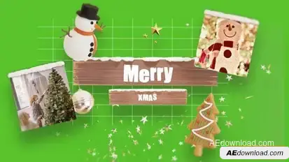 Christmas Greetings Opener Openers template preview
