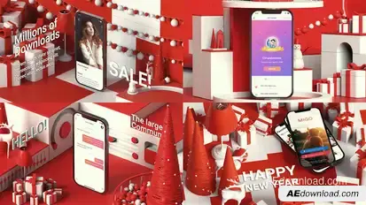 Christmas Identity APP Promo Product Promo template preview