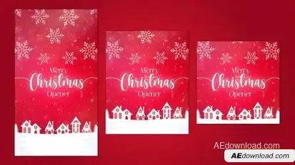 Christmas Instagram I Chrsitmas Reels Openers template preview