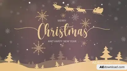 Christmas Intro Openers template preview
