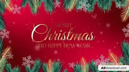 Christmas Intro Openers template preview