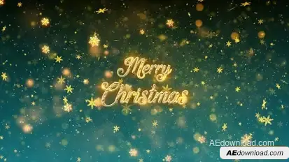 Christmas Intro Openers template preview