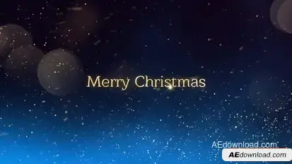 Christmas Intro Openers template preview