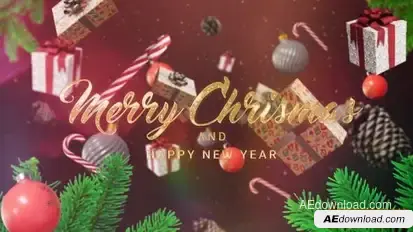 Christmas Intro Openers template preview
