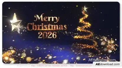 Christmas Intro Openers template preview