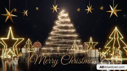 Christmas Intro Openers template preview