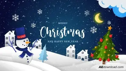 Christmas Intro | Christmas Opener Openers template preview
