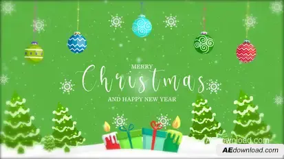 Christmas Intro I Christmas Opener Openers template preview