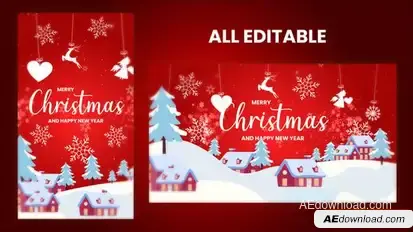 Videohive Christmas Intro I Christmas Opener 55698657 Openers template preview
