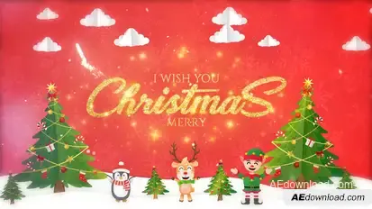 Christmas 2026 Video Displays template preview