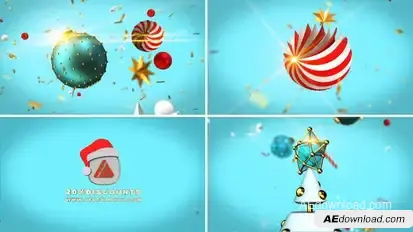 Christmas Logo 2024 broadcast-packages template preview