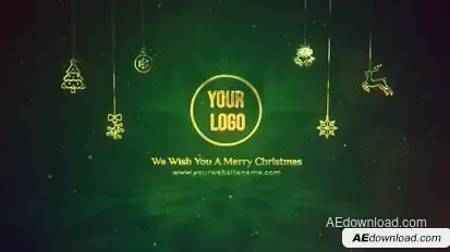 Christmas Logo Logo Stings template preview