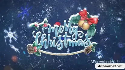 Christmas Logo Logo Stings template preview