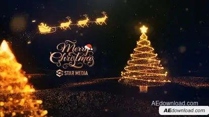Christmas Logo Magic Moment Logo Stings template preview