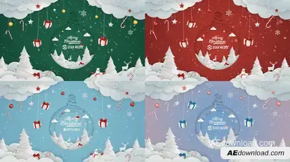 Christmas Logo Magic Winter Logo Stings template preview
