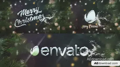 Christmas Logo Opener Logo Stings template preview