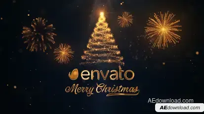 Christmas Logo Reveal Logo Stings template preview
