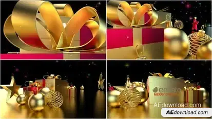 Christmas Logo Reveal Openers template preview
