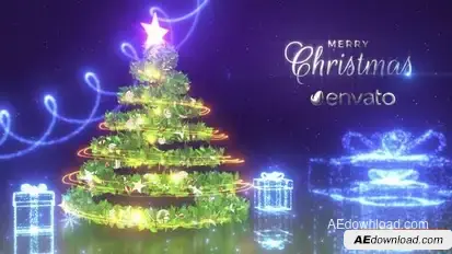 Christmas Logo Reveal Logo Stings template preview