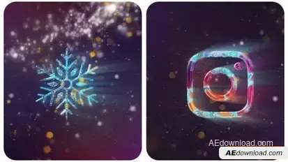 Christmas Logo Reveal Logo Stings template preview