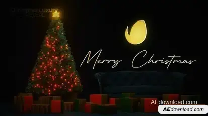 Christmas Luxury Logo Reveal Openers template preview