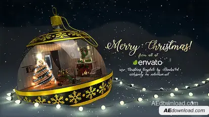 Christmas Magic Ball Openers template preview