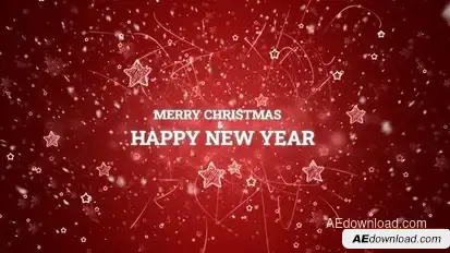 Christmas Magical Greetings Openers template preview
