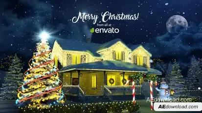 Christmas Magics Elements template preview