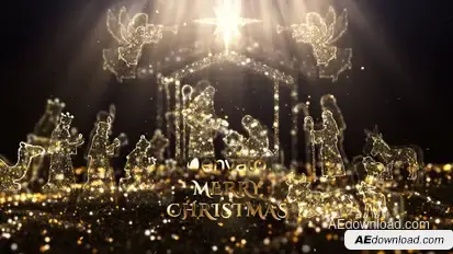 Christmas Nativity Openers template preview